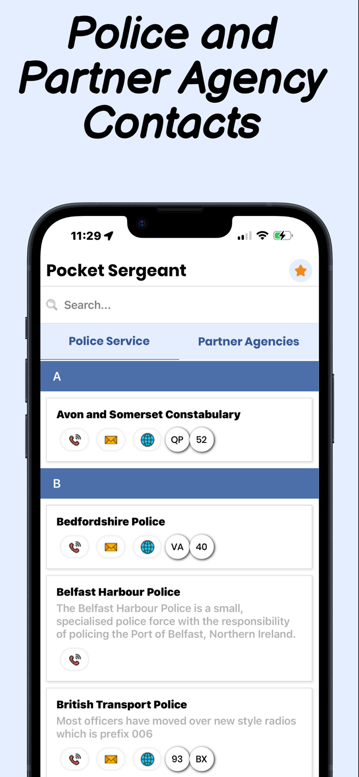 Pocket Sergeant - Police Guide screenshot 7