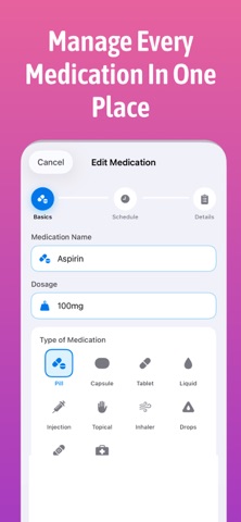 Medication Tracker & Reminders screenshot