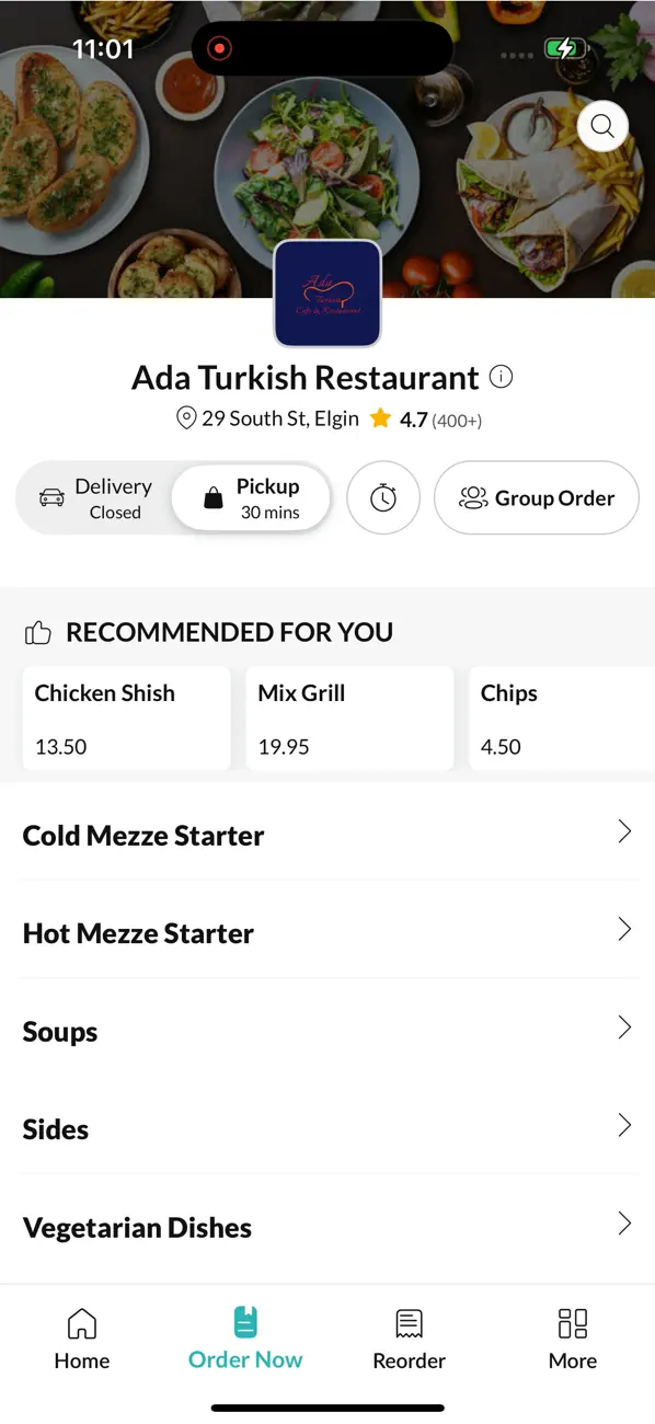 Screenshot #2 pour Ada Turkish Restaurant