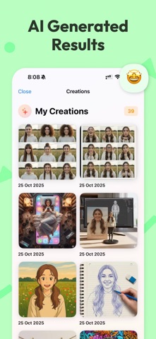 DreamPix - AI Video Generator iPhone screenshot