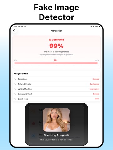 AI Lens - AI Face Search iPad screenshot