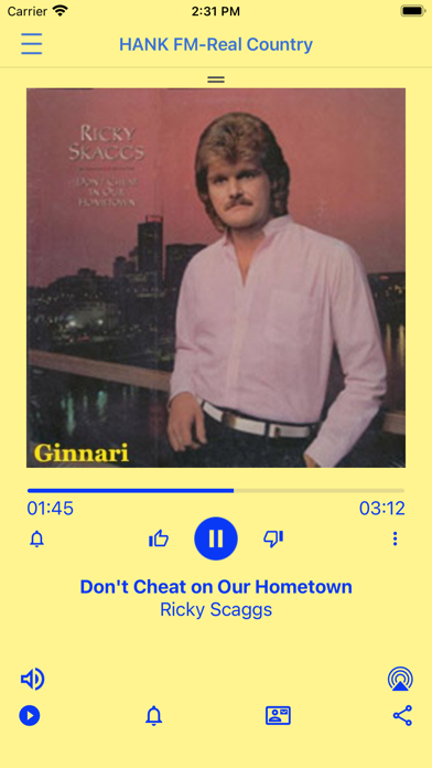 Screenshot #1 pour HANK FM Wyoming