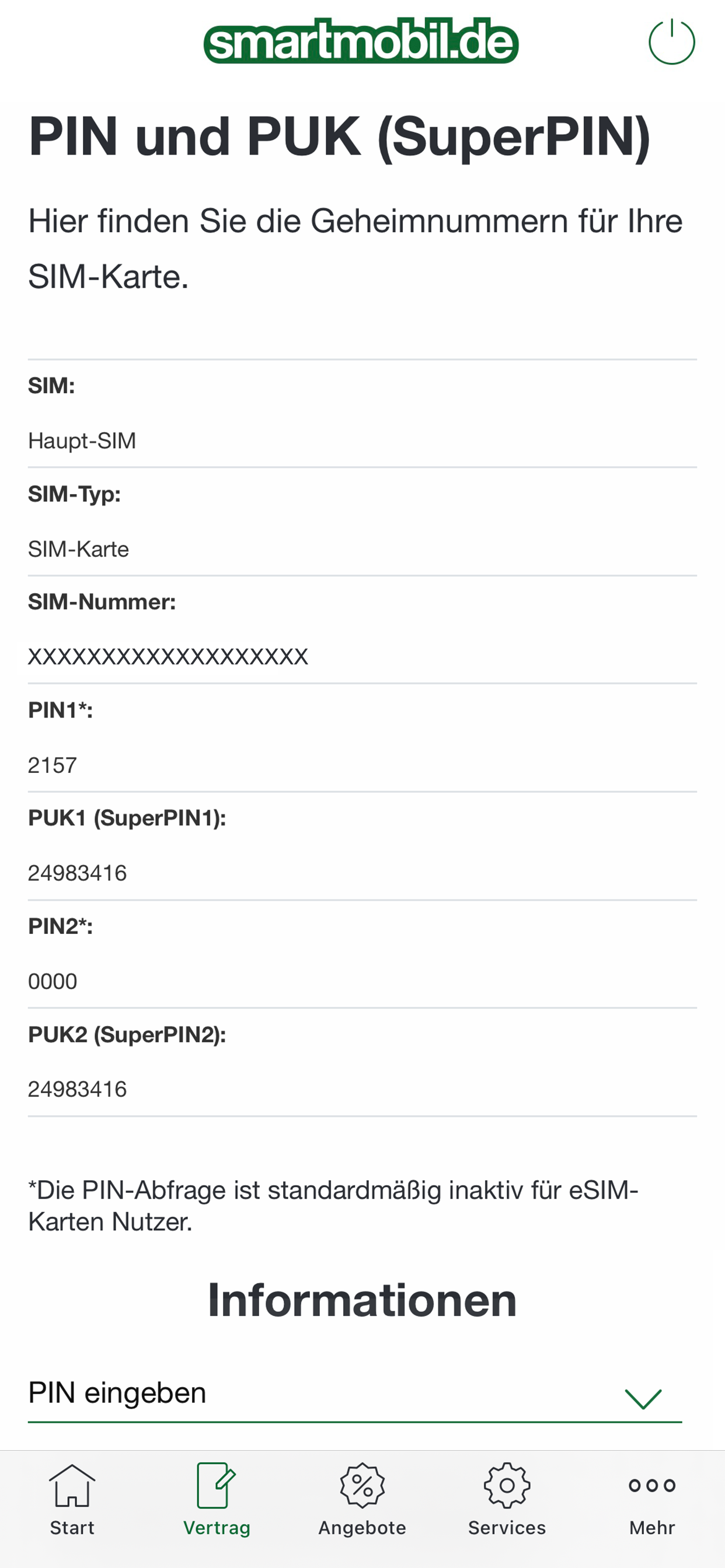 smartmobil.de Servicewelt screenshot 3