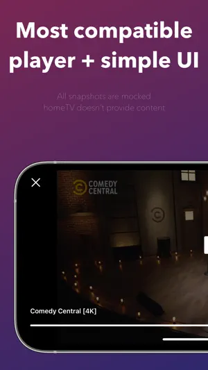 homeTV IPTV Player screenshot 3