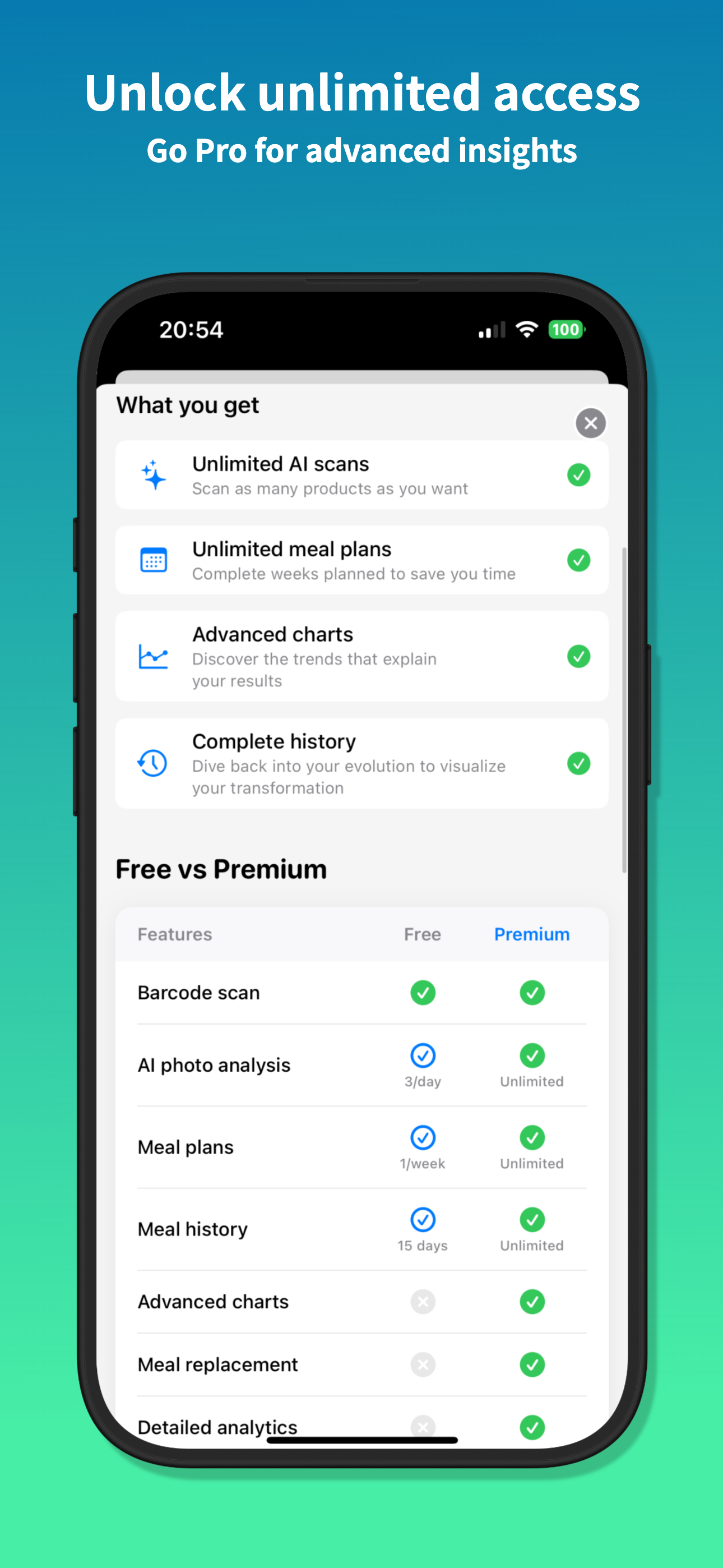 Chronofuel – Calorie Counter screenshot 8