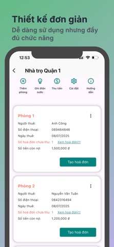 Chủ Trọ - Quản lý nhà trọ screenshot