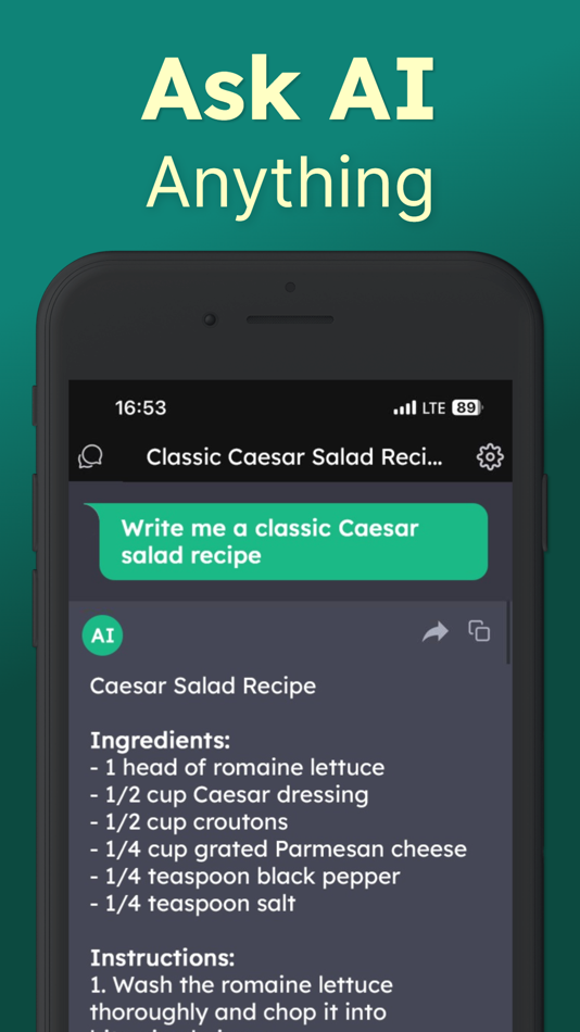 #3. AI Chat - Smart AI Assistant (iOS) Podle: AppStation Studio Pte. Ltd.