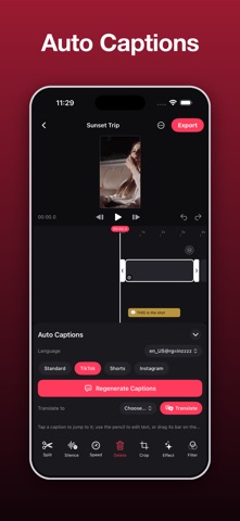 Zimblu: AI Video Editor screenshot