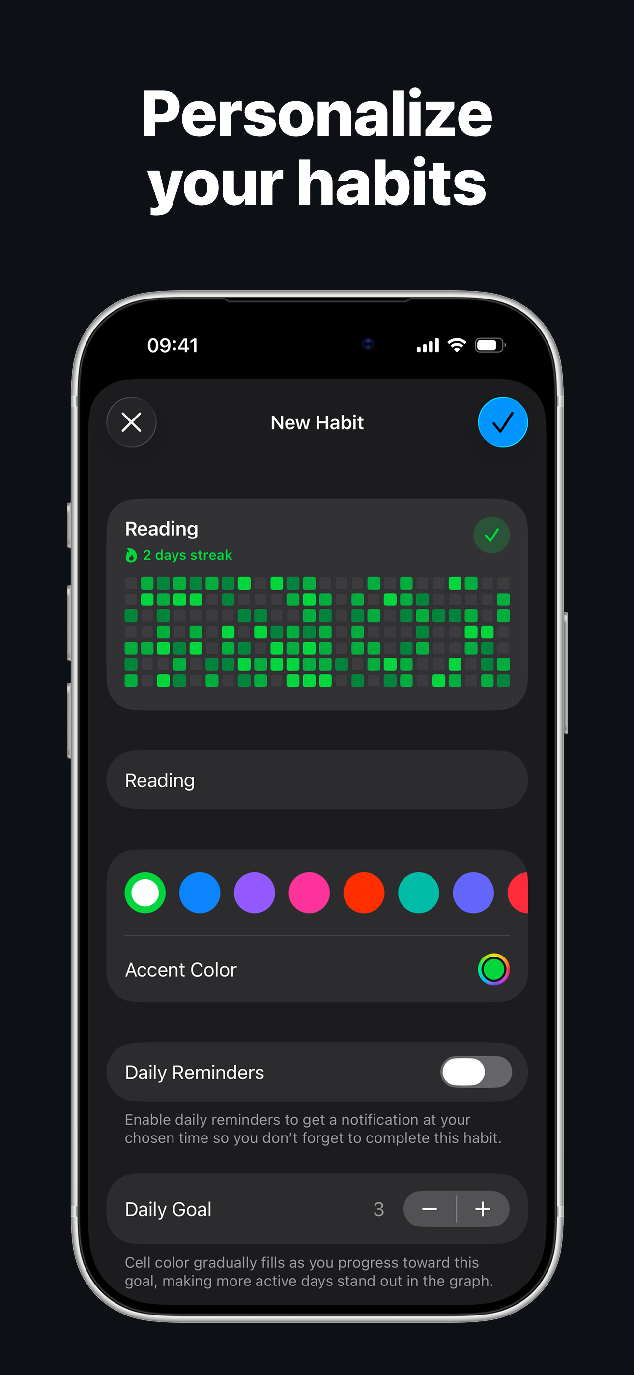 Habit Tracker - Completer