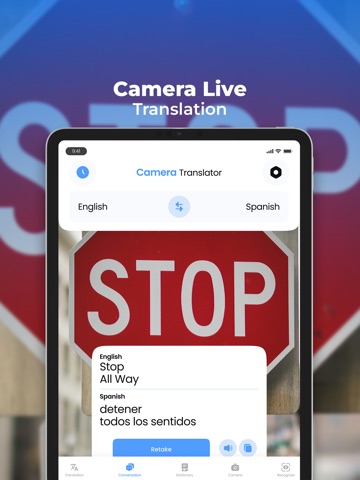 Translate: Voice AI Translator iPad screenshot