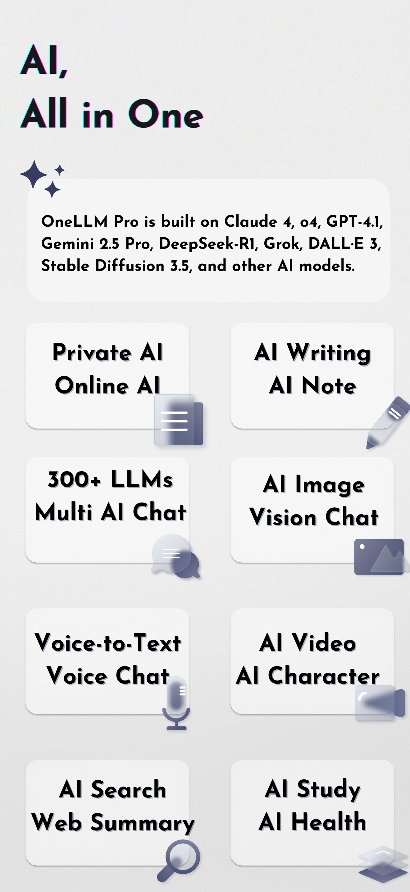 OneLLM Pro - Awesome AI