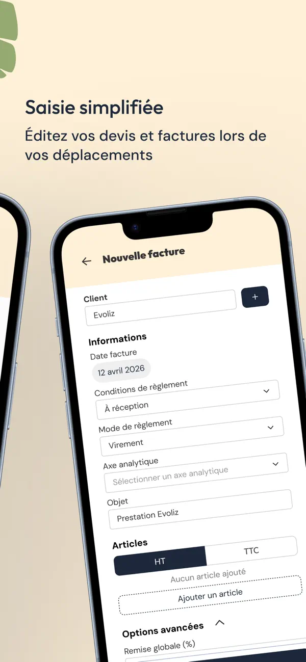 Screenshot #2 pour Evoliz App