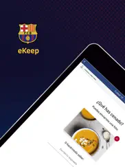 fcb ekeep ipad capturas de pantalla 1