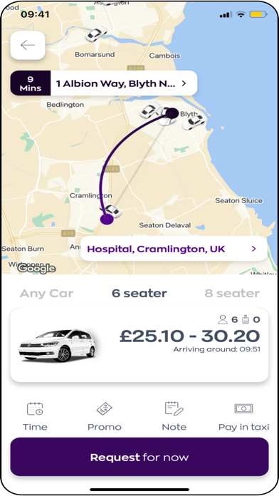 Phoenix Taxis iPhone screenshot 5 - Travel app