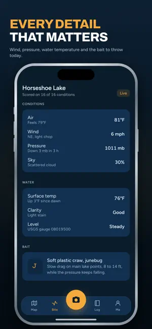 BiteCast - Fishing Forecast screenshot 4