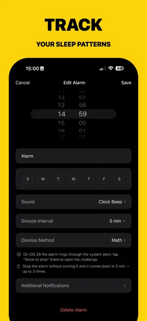 Loud Alarm Clock - SmartClock screenshot 3
