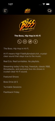 The Boss, Hip Hop in Hi-Fi iPhone screenshot