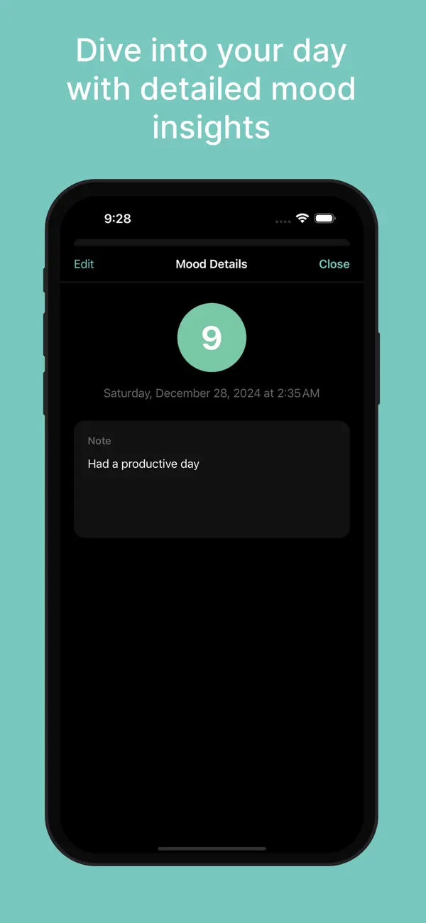 Screenshot #3 pour Mood Flow — Mood Tracker