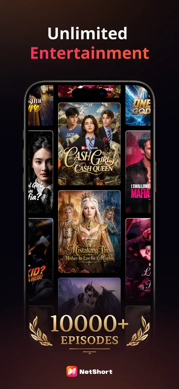 NetShort - Popular Dramas & TV iOS Mod IPA screenshot 3 - iOS game interface