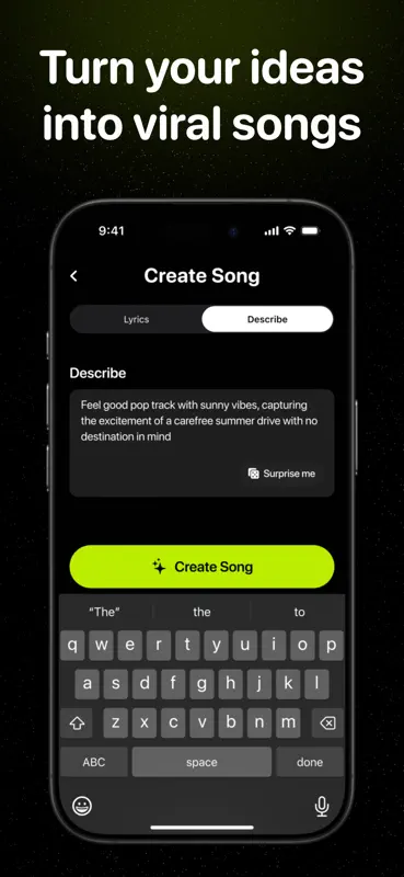 Song AI: AI Music Generator screenshot 4 of 6