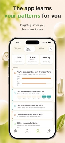 DayLog – Your Day in One Tap screenshot