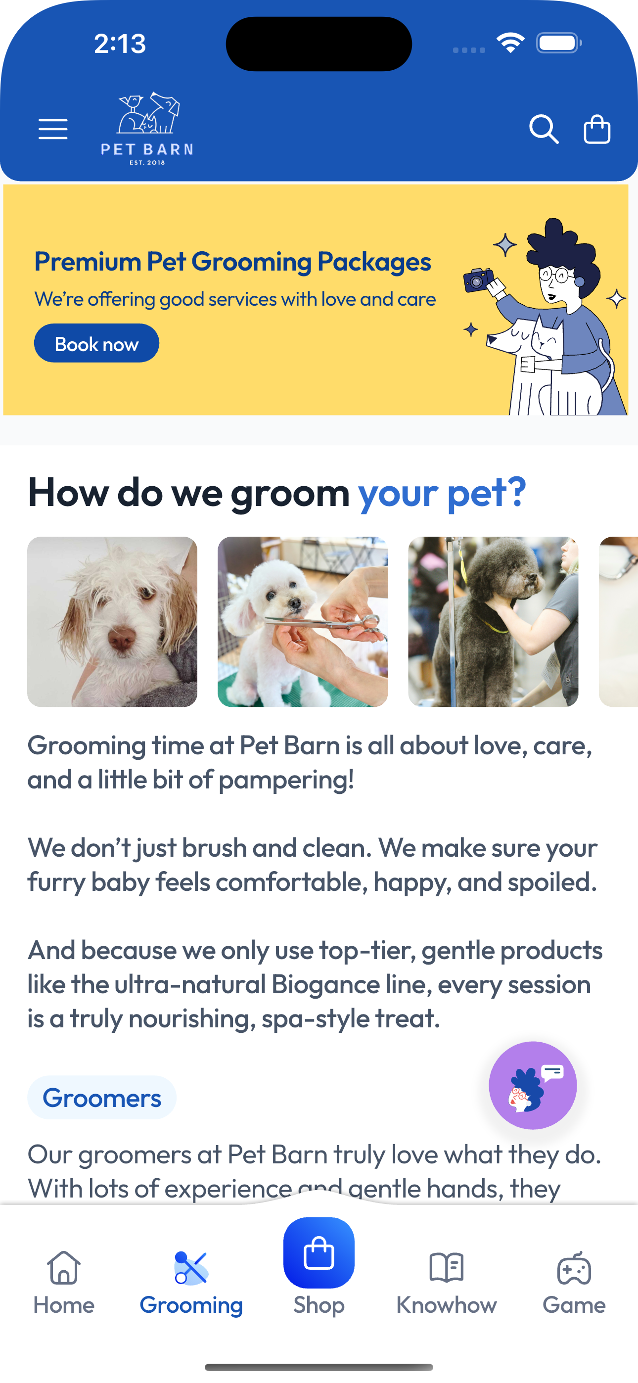 PET BARN
