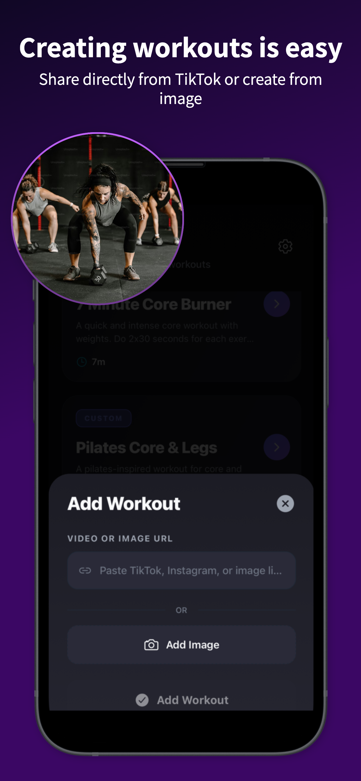 VidWod - Video to workout