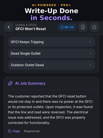 Electrician's Troubleshooter iPad screenshot