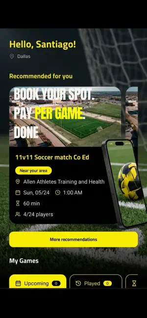 Morby Sports screenshot 1