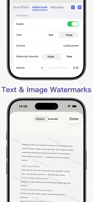 LookScanned - PDF Scan Effect screenshot 2