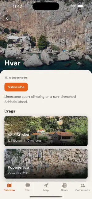 CragLocal screenshot 1