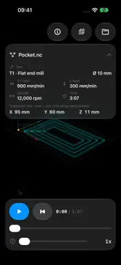 GCodeReader CNC screenshot 2