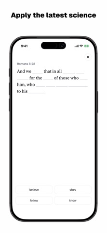 Memorise - Bible Memory App Screenshot 2 of 8