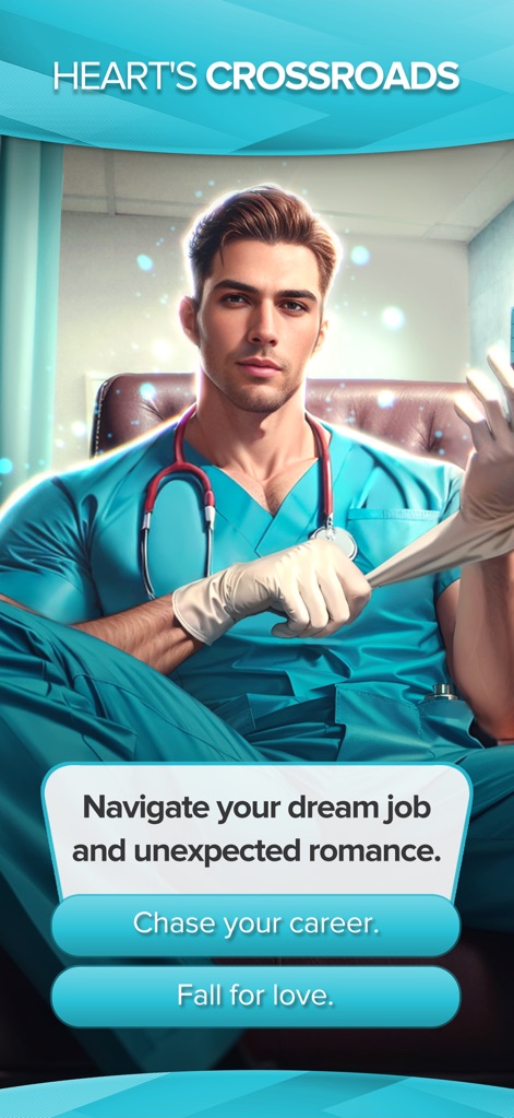 Whispers - Interactive Stories - This tool immerses users in career-defining choices with an attractive professional character and clear "Chase career" or "Fall for love" narrative forks.