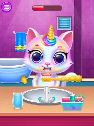 Unicorn Play & Daycare Game iPad screenshot