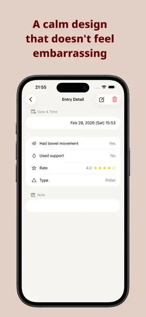 Rhythm – Daily Log Calendar screenshot 2