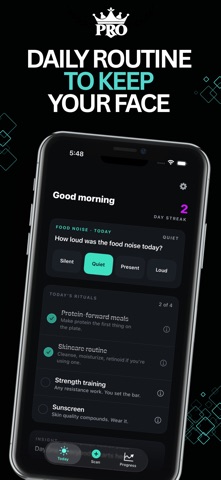 GLP-1 Face: AI Scan & Tracker iPhone screenshot