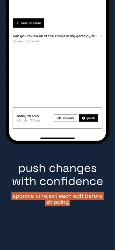 pocketvibe - vibe code with ai screenshot 3 of 4