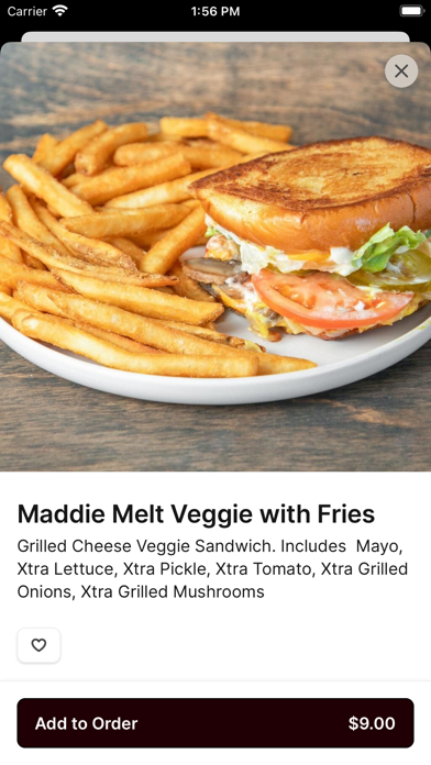 Patty Shack iPhone screenshot 4 - Food & Drink app