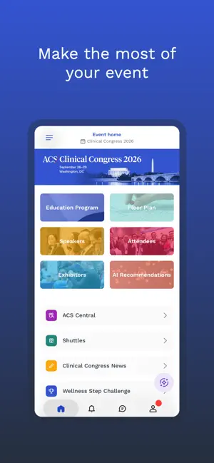 ACS Clinical Congress screenshot 2