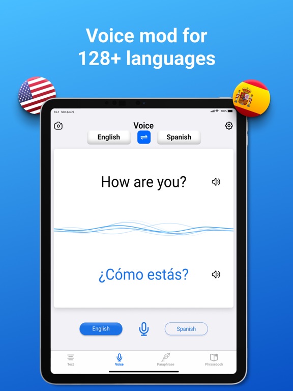 AI Translator・Translate Camera iPad screenshot 4 - Reference app