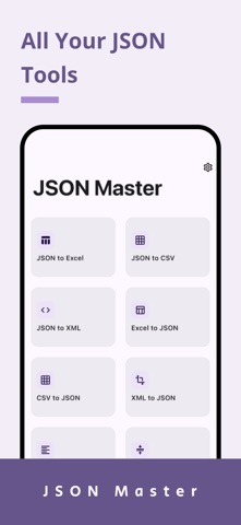 JSON Master: Editor & Viewer iPhone screenshot