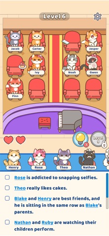 Catty Seats iPhone screenshot