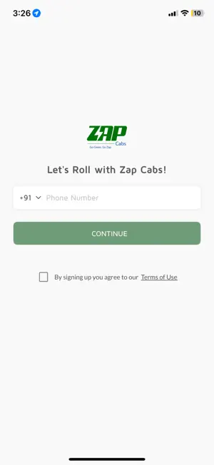 zap cabs screenshot 2