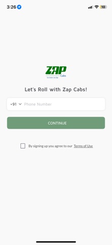 zap cabs screenshot