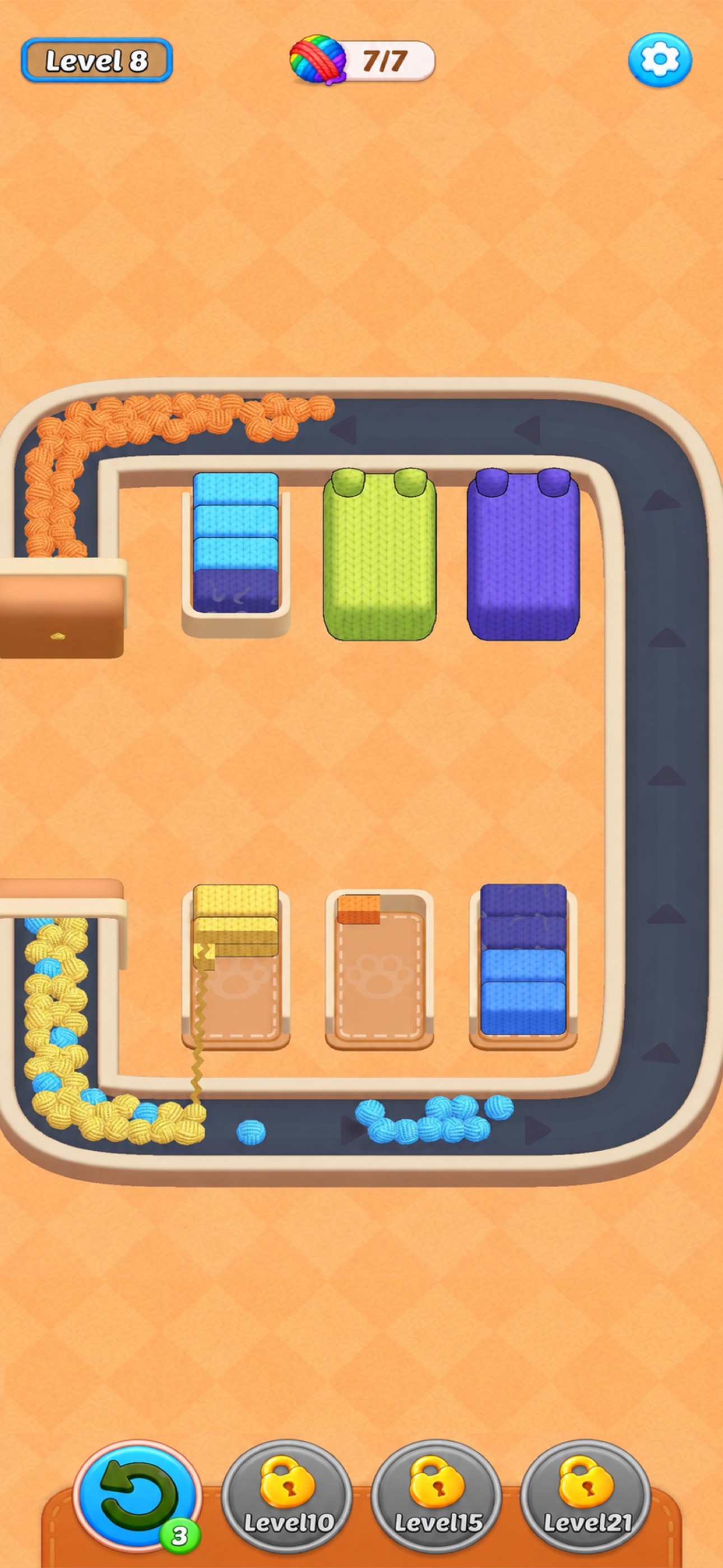 Screenshot 1 of Wool Escape Loop
