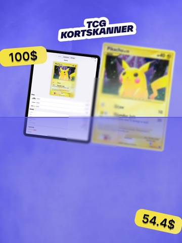 Ripdex: TCG Card Value Scanner iPad screenshot 1