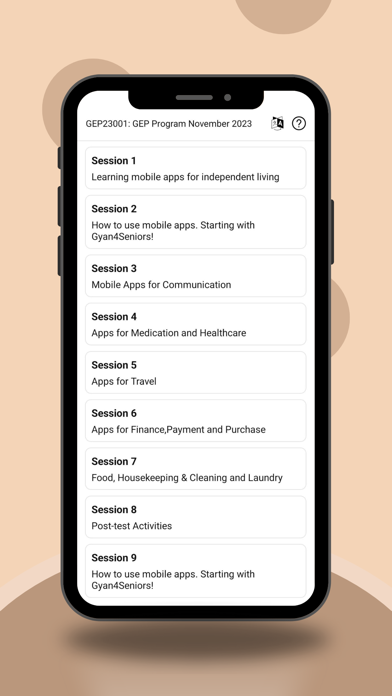 Gyan4Seniors screenshot