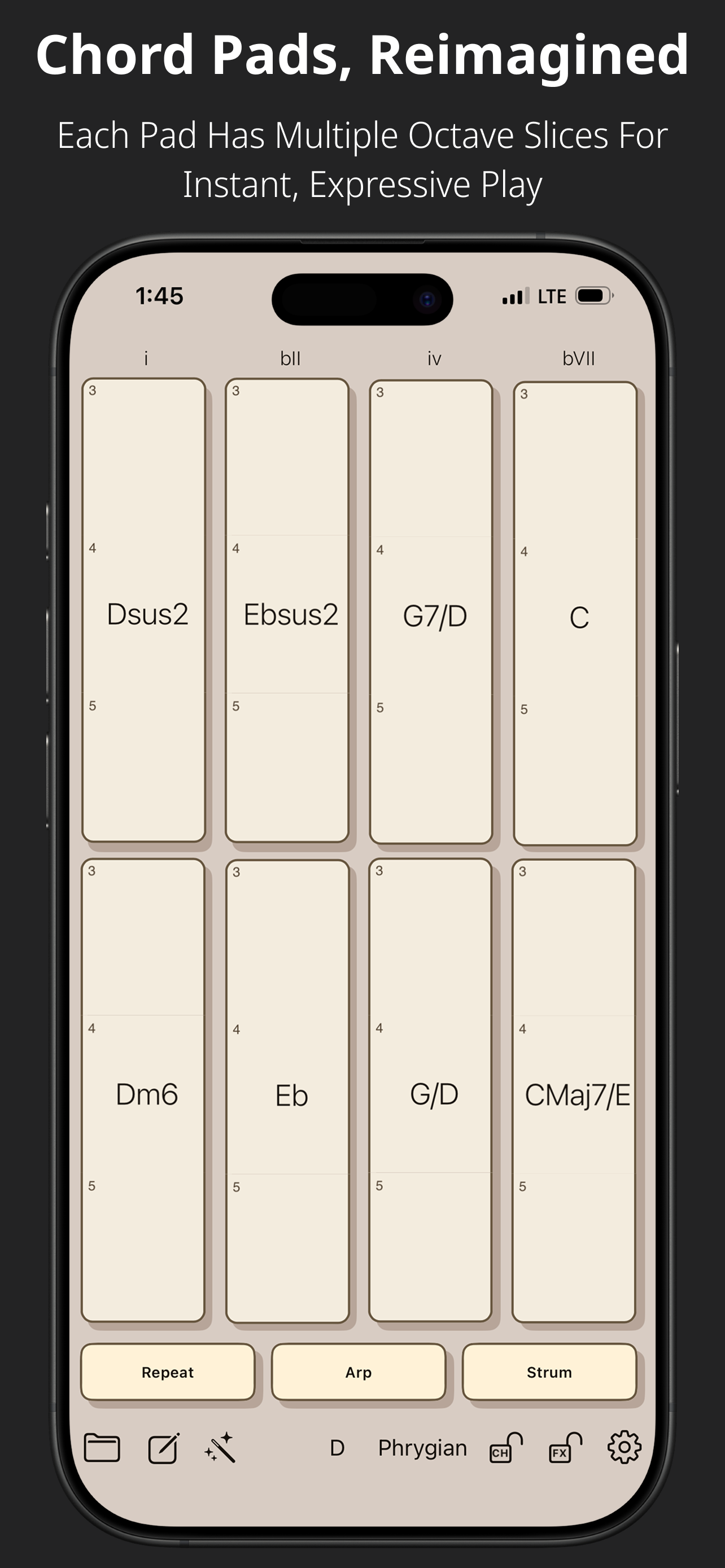HouseBud MIDI Chord Pads