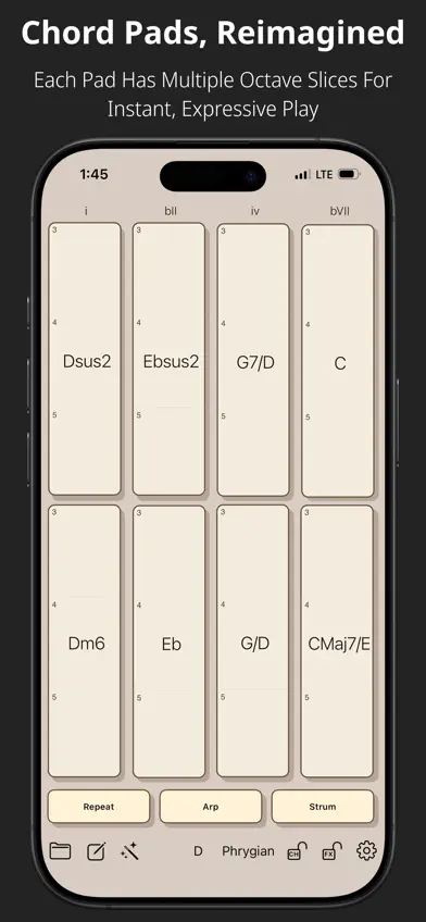 HouseBud MIDI Chord Pads screenshot 1